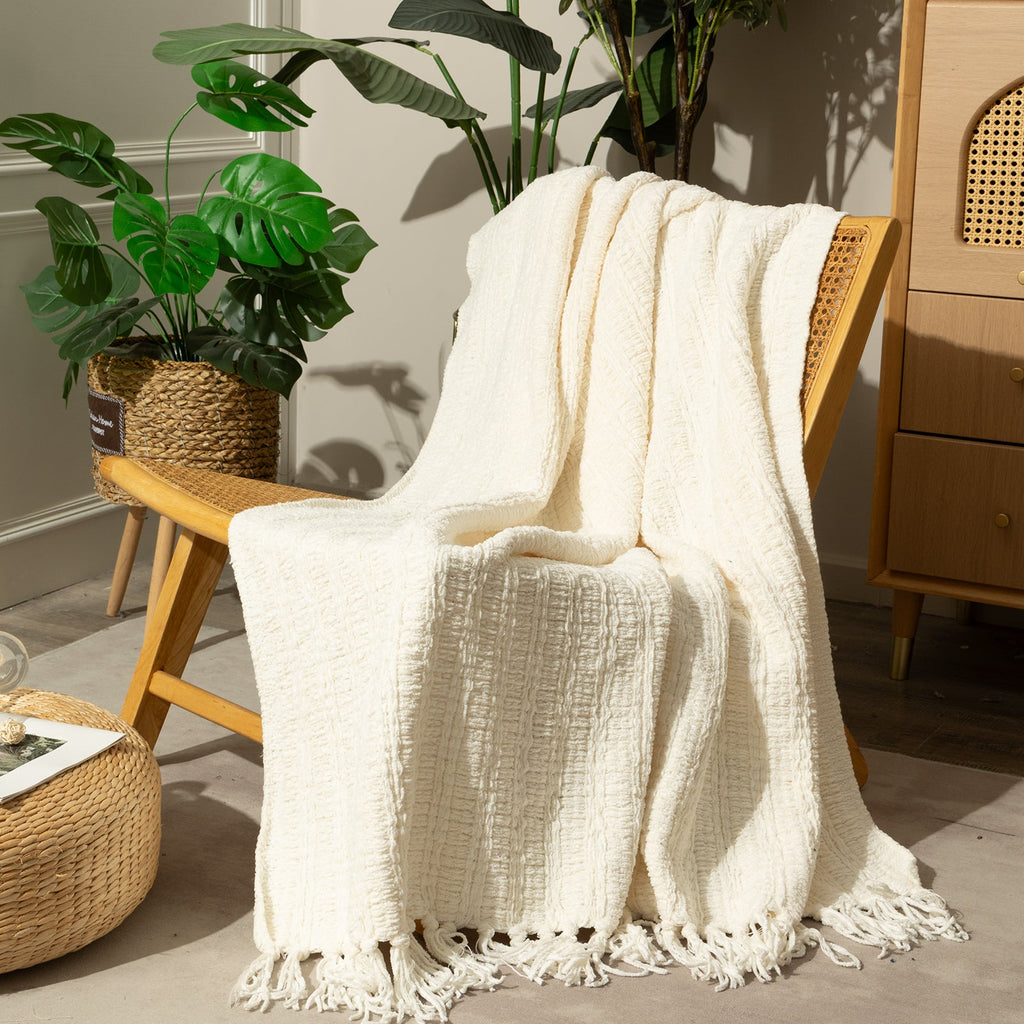 Handknit Style Blanket