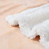 Sherpa Edge Blankets Beige - NANPIPERHOME