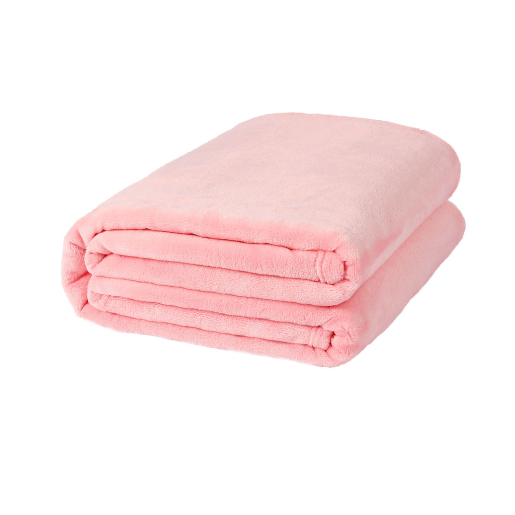 Throw Blankets Pink - NANPIPERHOME
