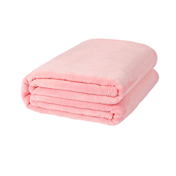 Throw Blankets Pink - NANPIPERHOME
