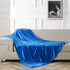 Fleece Throw Blankets Princess Blue - NANPIPERHOME
