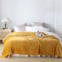 Sherpa Blankets Ginger Yellow - NANPIPERHOME